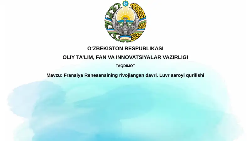 Luvr Saroyi: Qadimdan Uyg'onishgacha 1