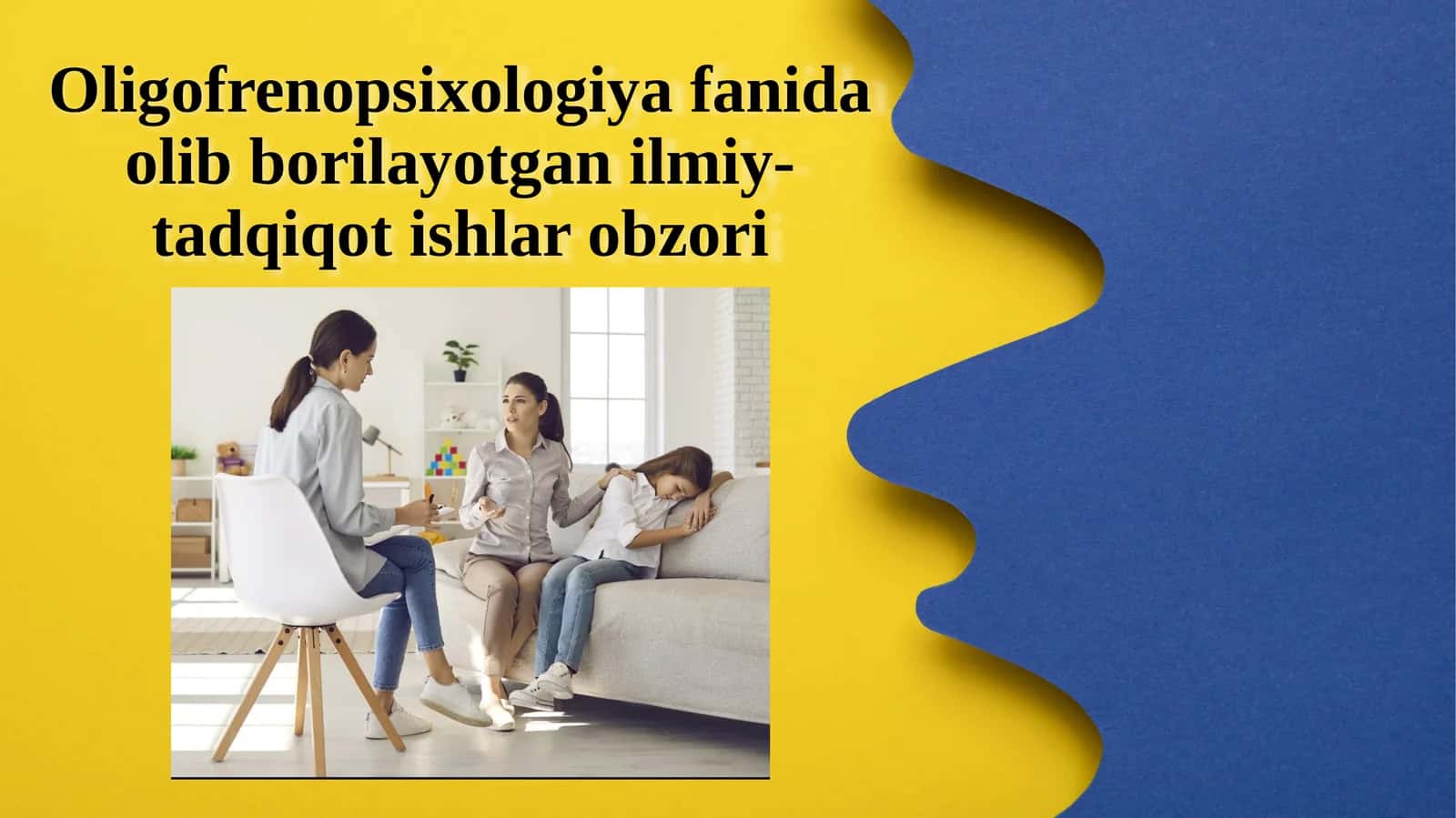 Oligofrenopsixologiya fanida olib borilayotgan ilmiy-tadqiqot ishlar obzori 1