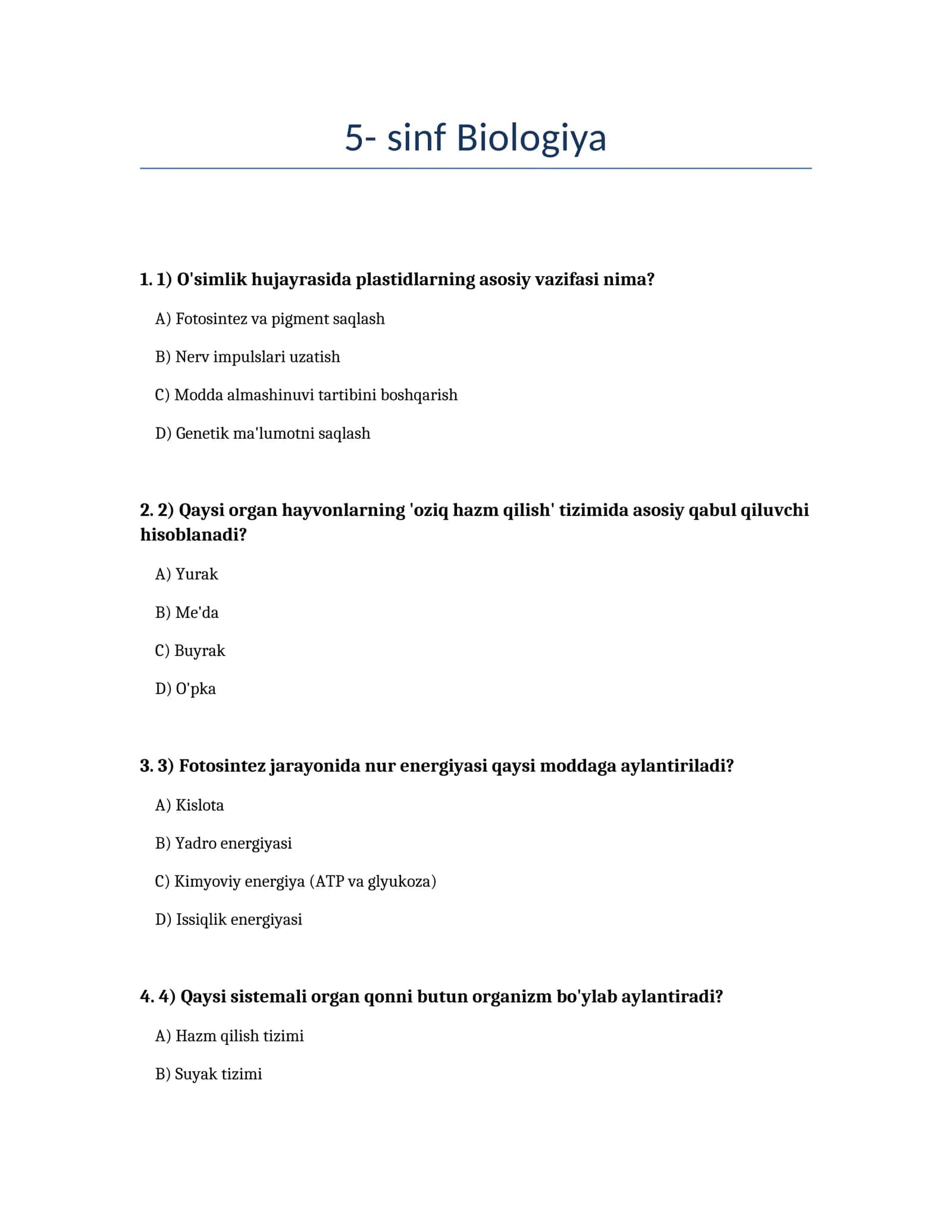 5- sinf Biologiya 1