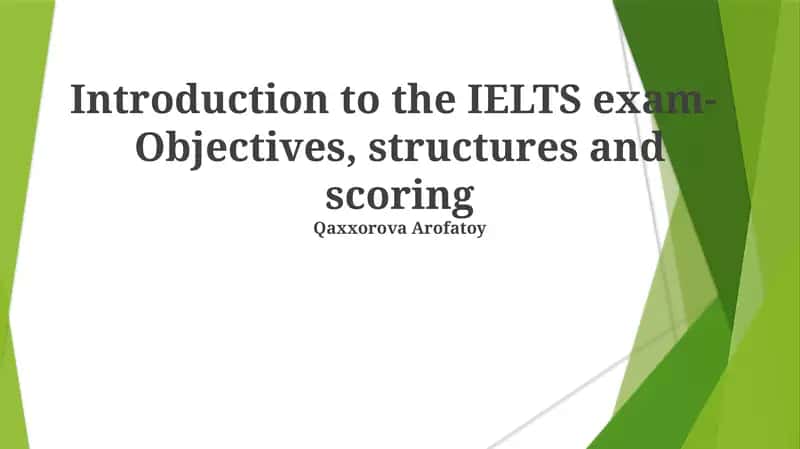 Tanlovga tayyorgarlik kursi: TOEFL, IELTS, SAT 1
