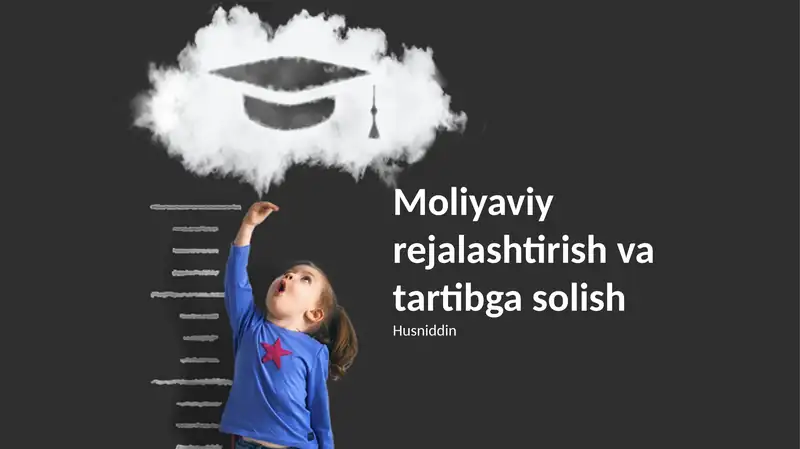 Moliyaviy rejalashtirish va tartibga solish 1