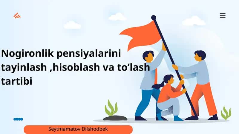 Nogironlik pensiyalarini tayinlash,hisoblash va to'lash tartibi 1