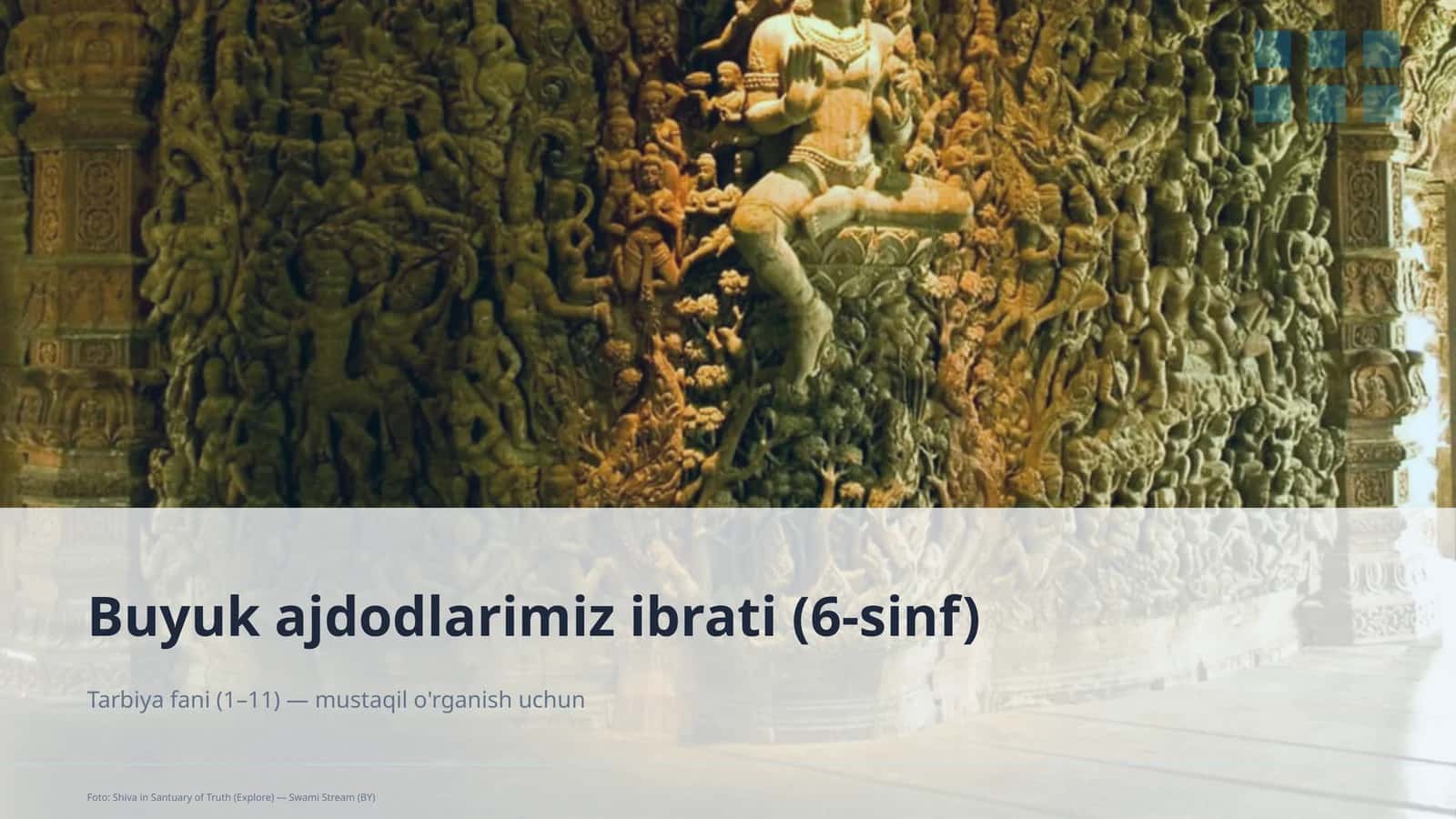 Buyuk ajdodlarimiz ibrati (6-sinf) 1