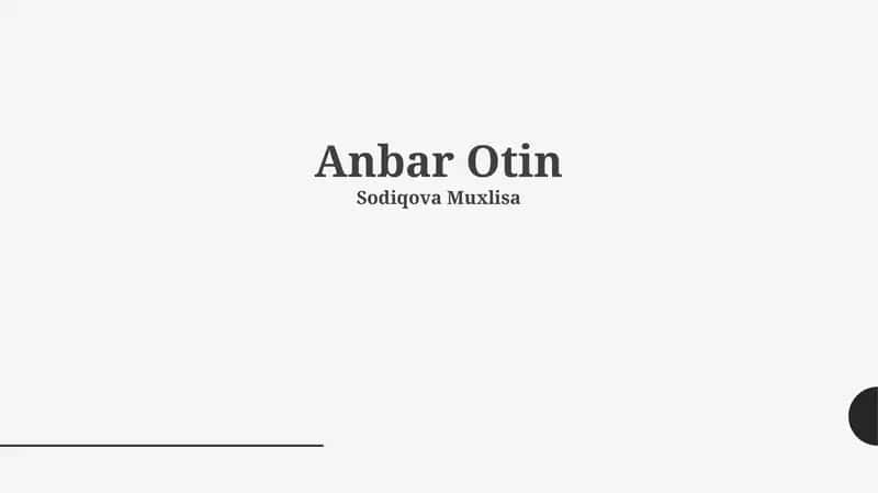 Anbar Otin 1