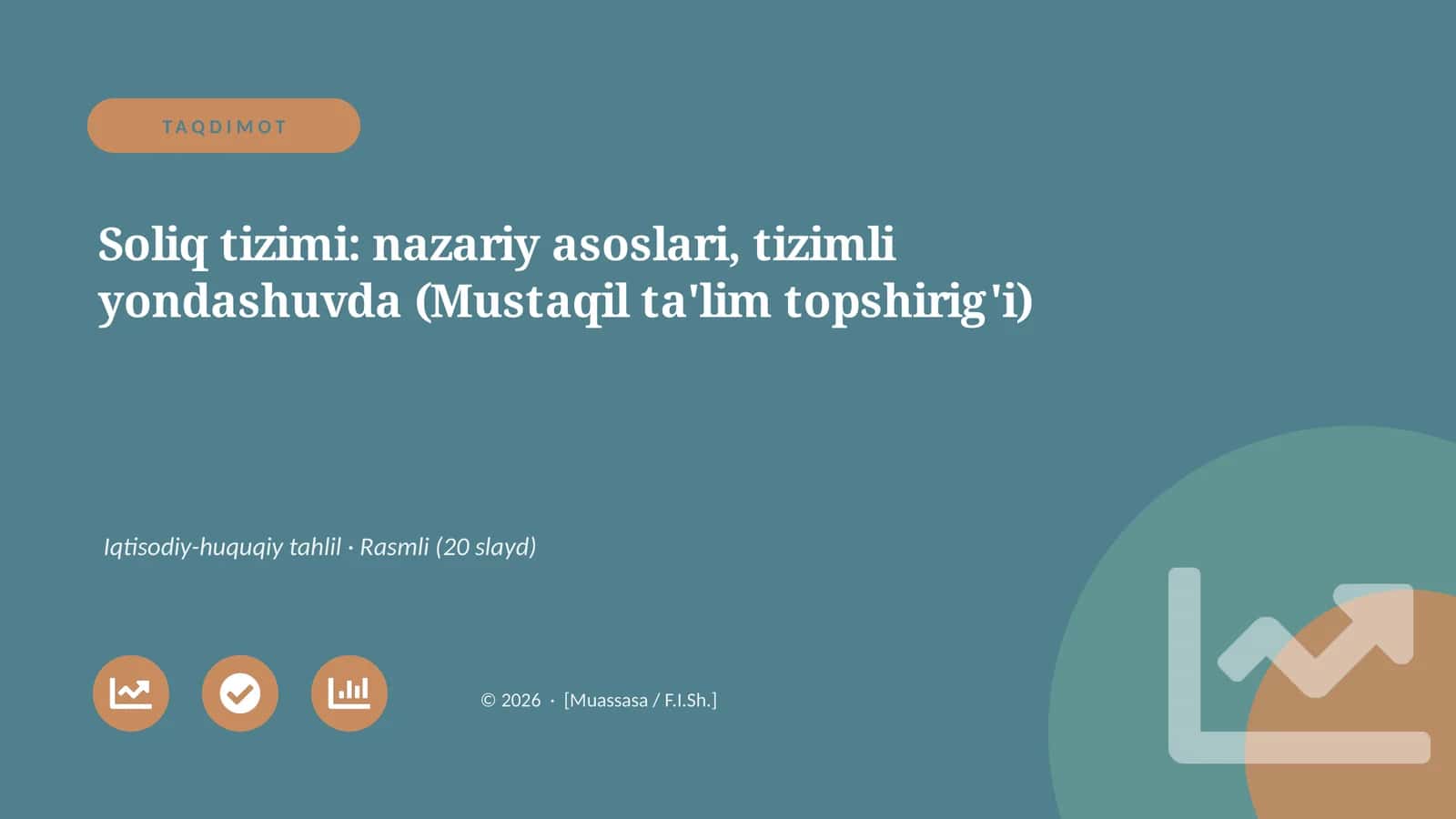 Soliq tizimi: nazariy asoslari, tizimli yondashuvda 1
