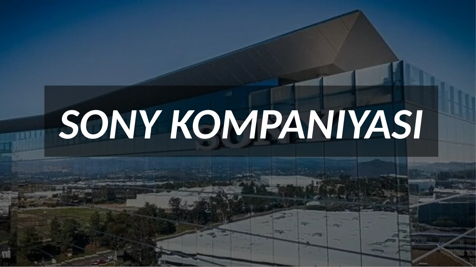 SONY KOMPANIYASI 1