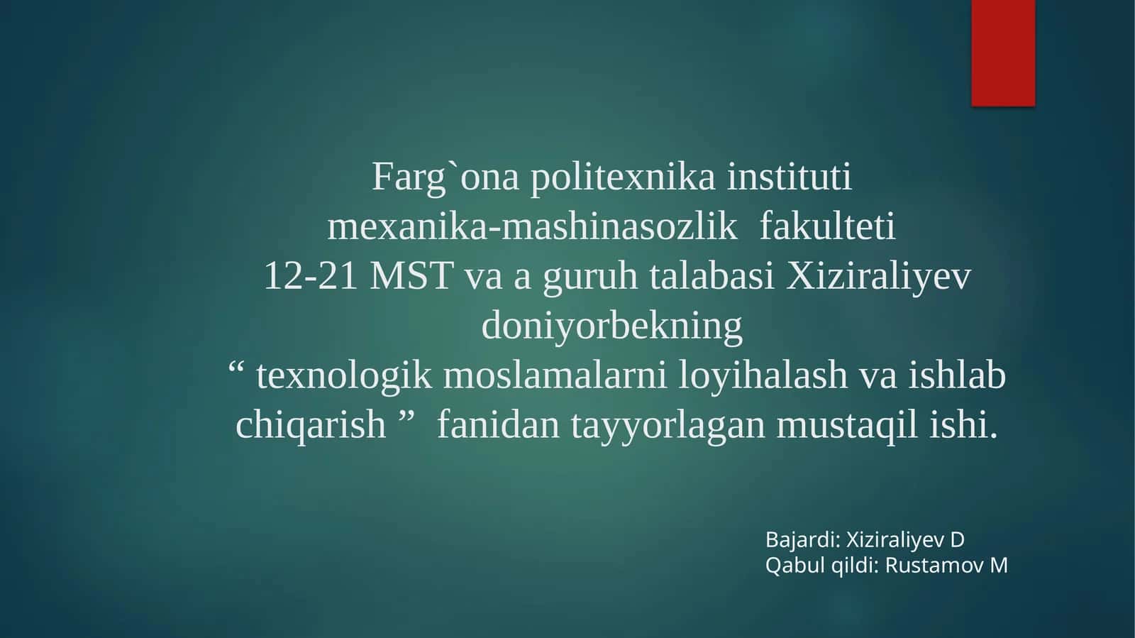 Moslamalarning qisish qurilmalari 1