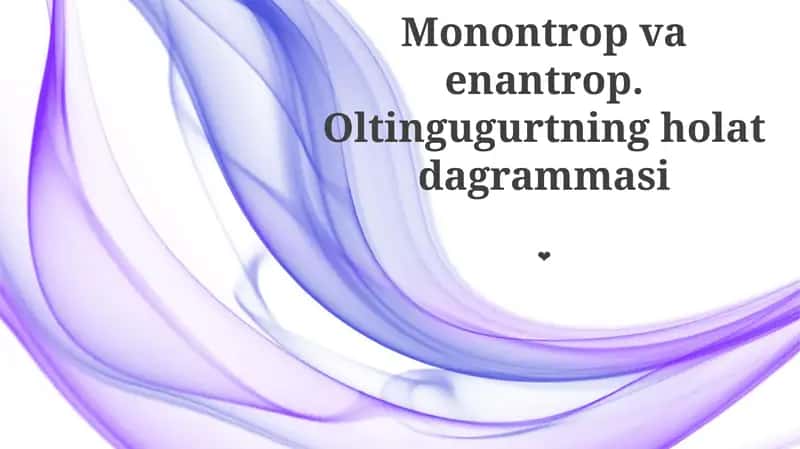 Oltingugurtning holat dagrammasi 1