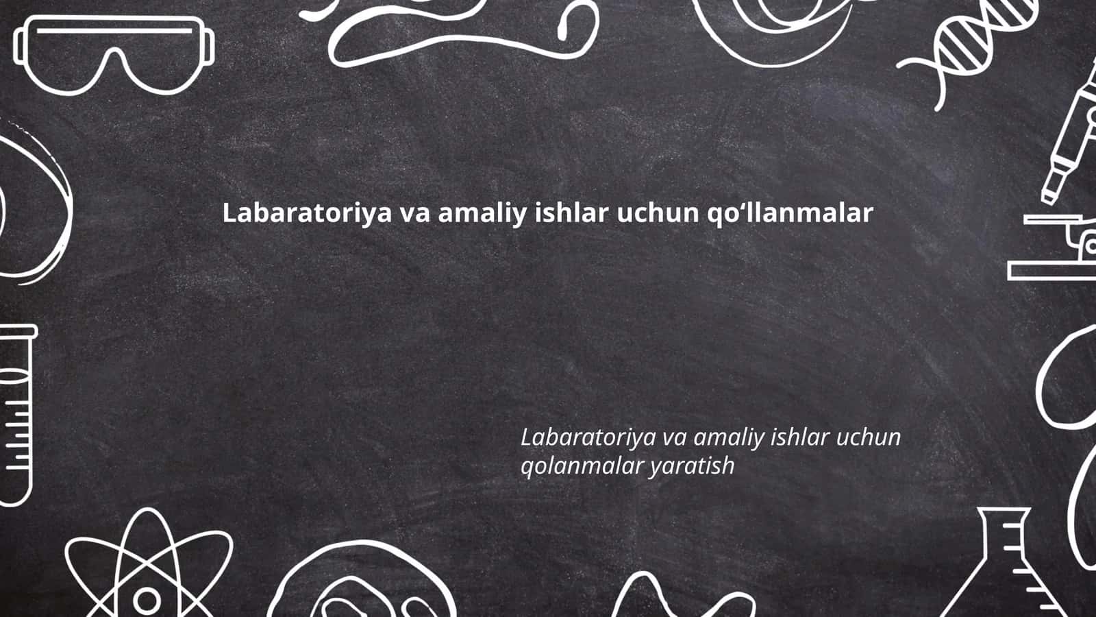 Kimyo Laboratoriya Texnikasi 1