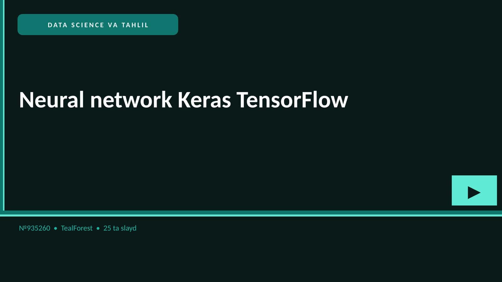 Neural network Keras TensorFlow 1