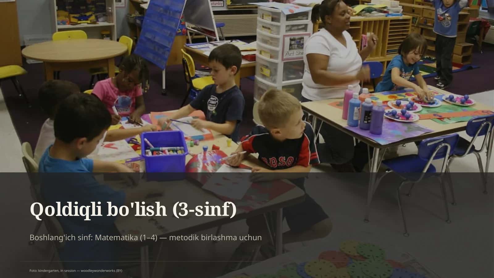 Qoldiqli bo'lish (3-sinf) 3