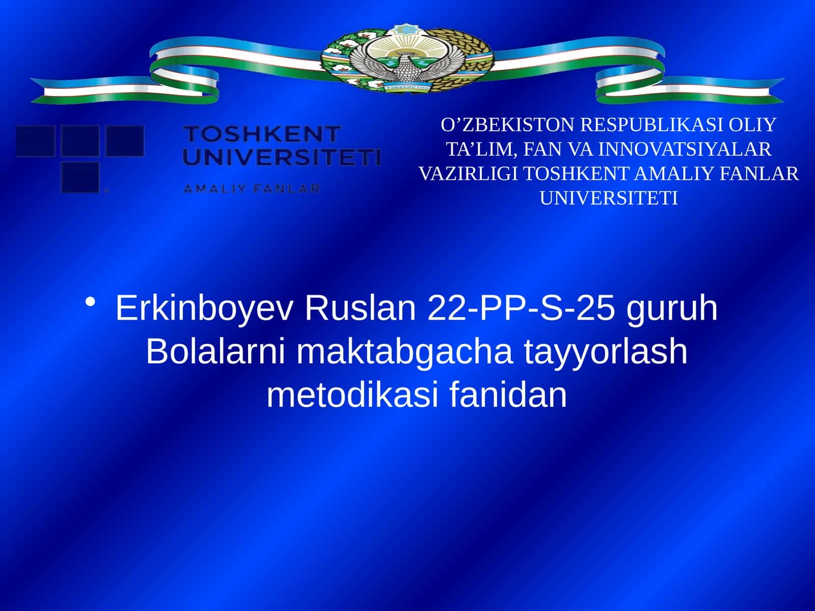 Uzluksiz ta'lim turlari. Maktabgacha tayyorlov guruhlarida alohida ta'lim turi sifatida.pptx 1