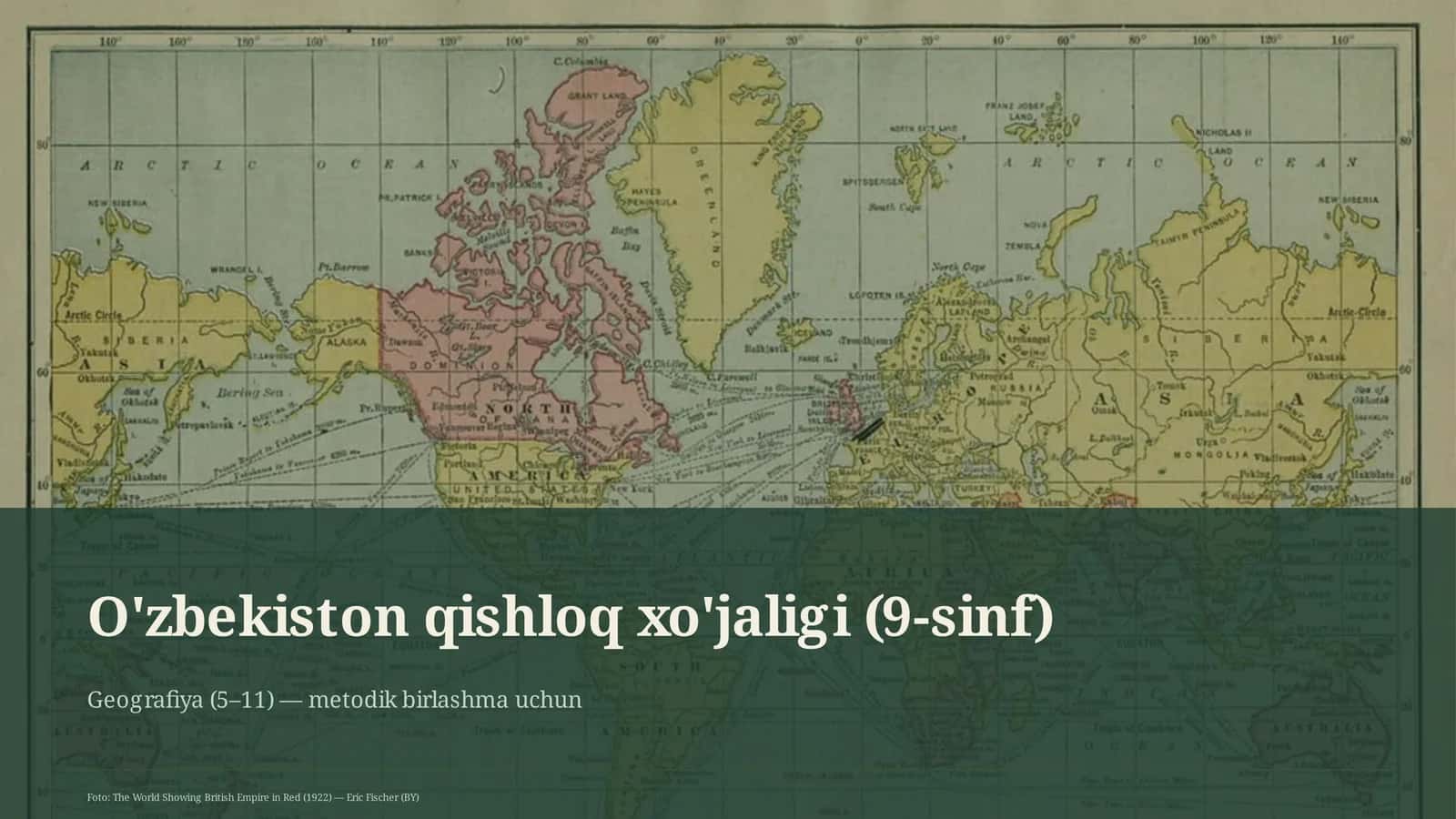 O'zbekiston qishloq xo'jaligi (9-sinf) 1