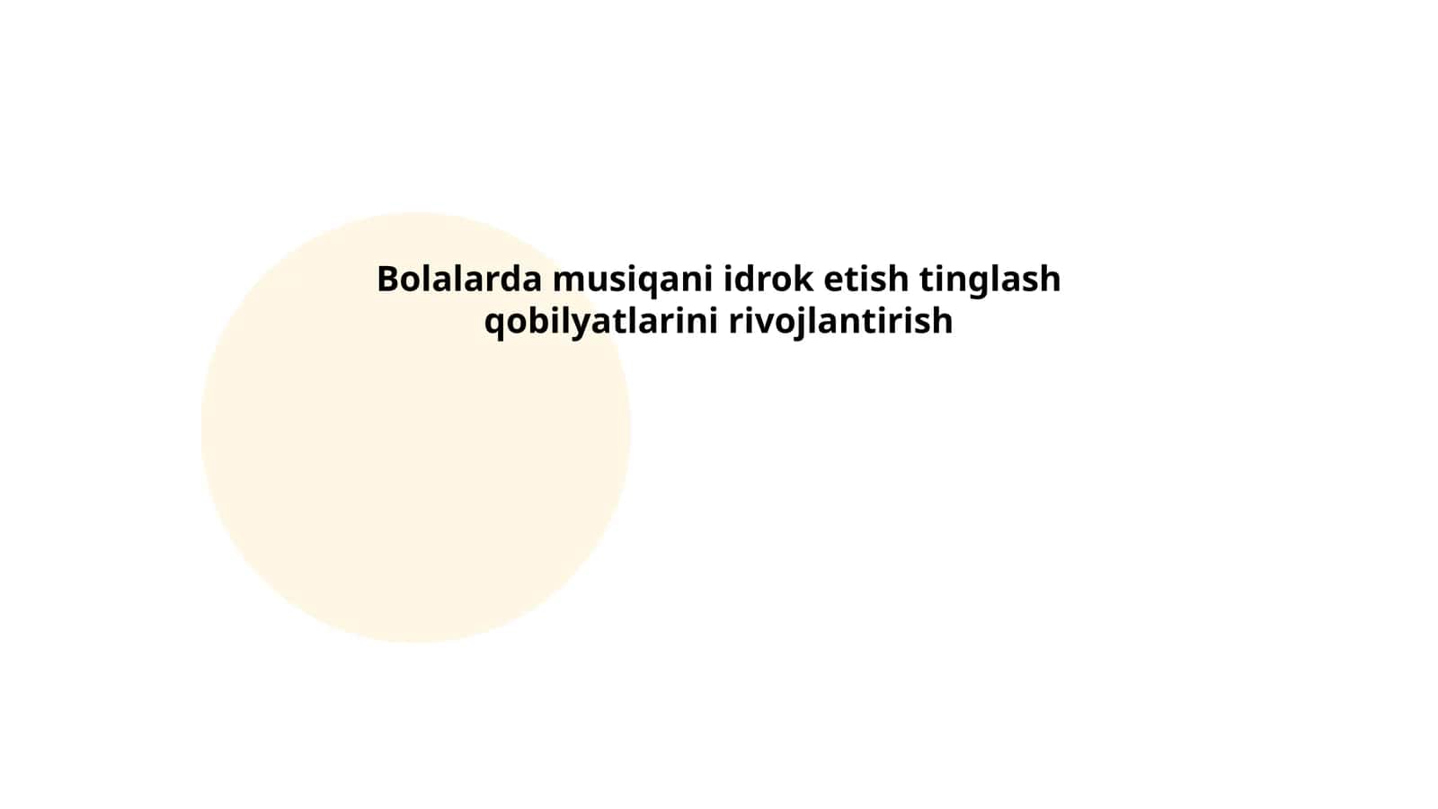 Bolalarda musiqani idrok etish tinglash qobilyatlarini rivojlantirish 1
