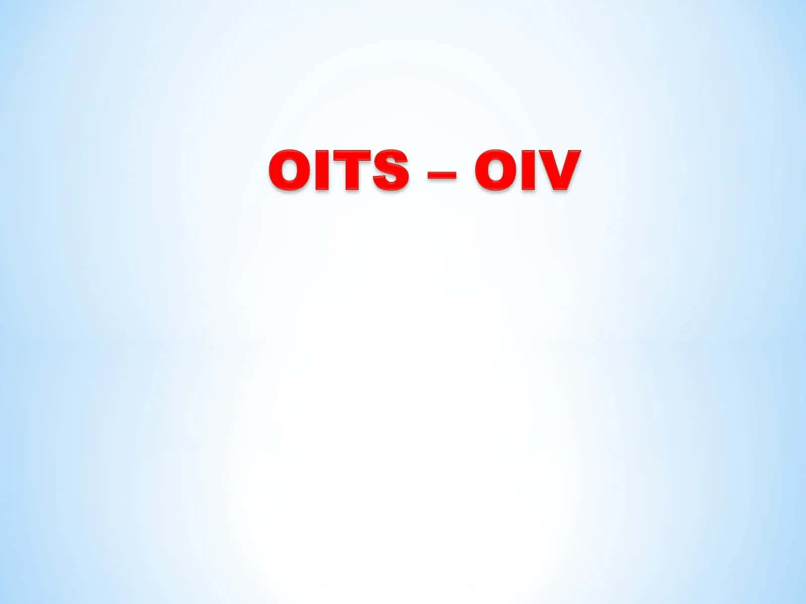 OITS virusi 1