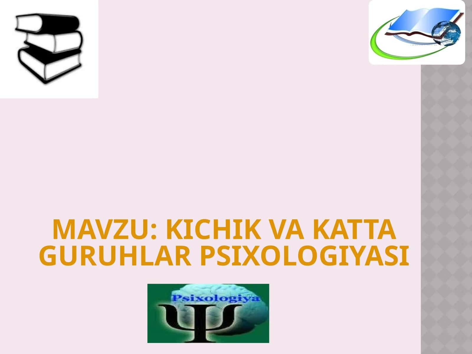 Kichik vakat tajribalarga psixologiya 1