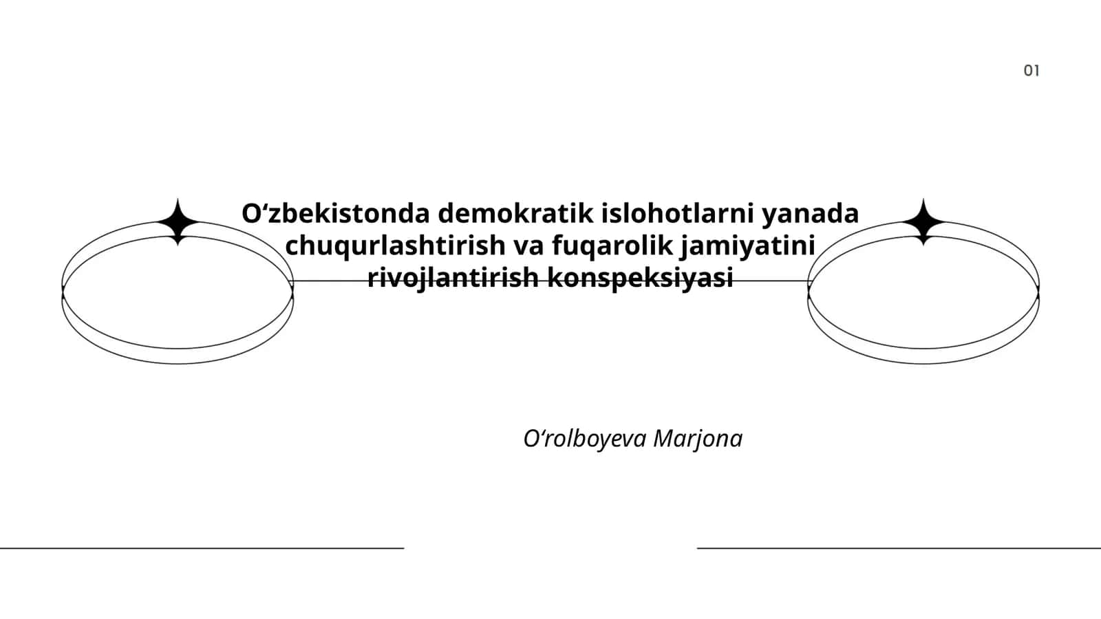 Oʻzbekistonda demokratik islohotlarni yanada chuqurlashtirish va fuqarolik jamiyatini rivojlantirish konspeksiyasi 1
