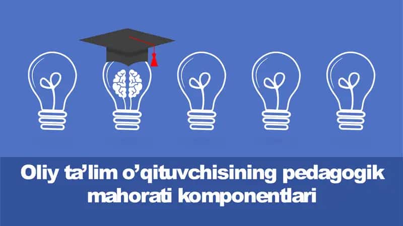 Oliy ta’lim o’qituvchisining pedagogik mahorati 1
