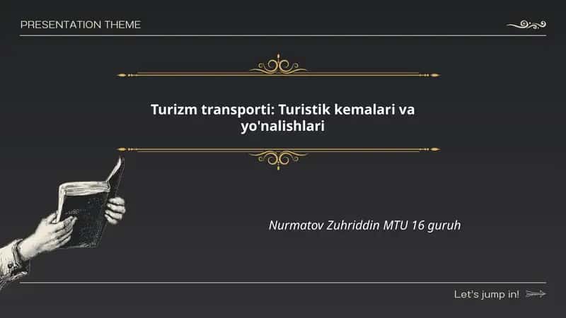 Turizm transporti: Turistik kemalari va yo'nalishlari