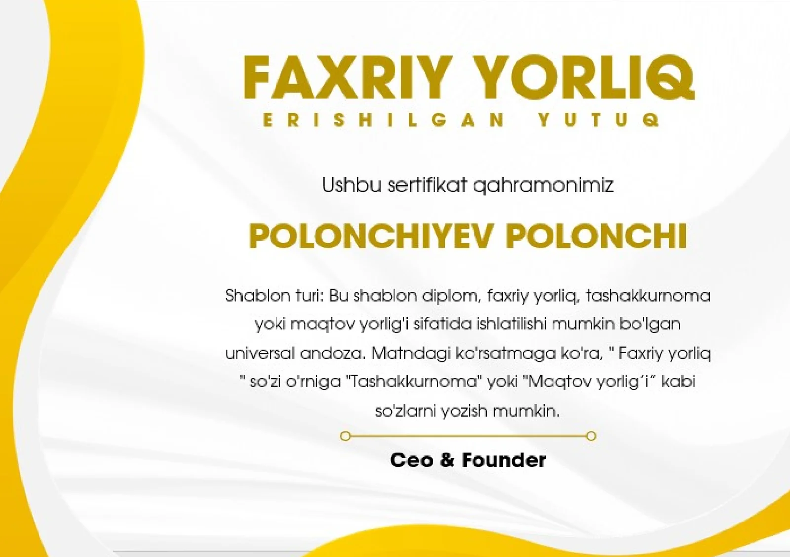 FAXRIY YORLIQ 1