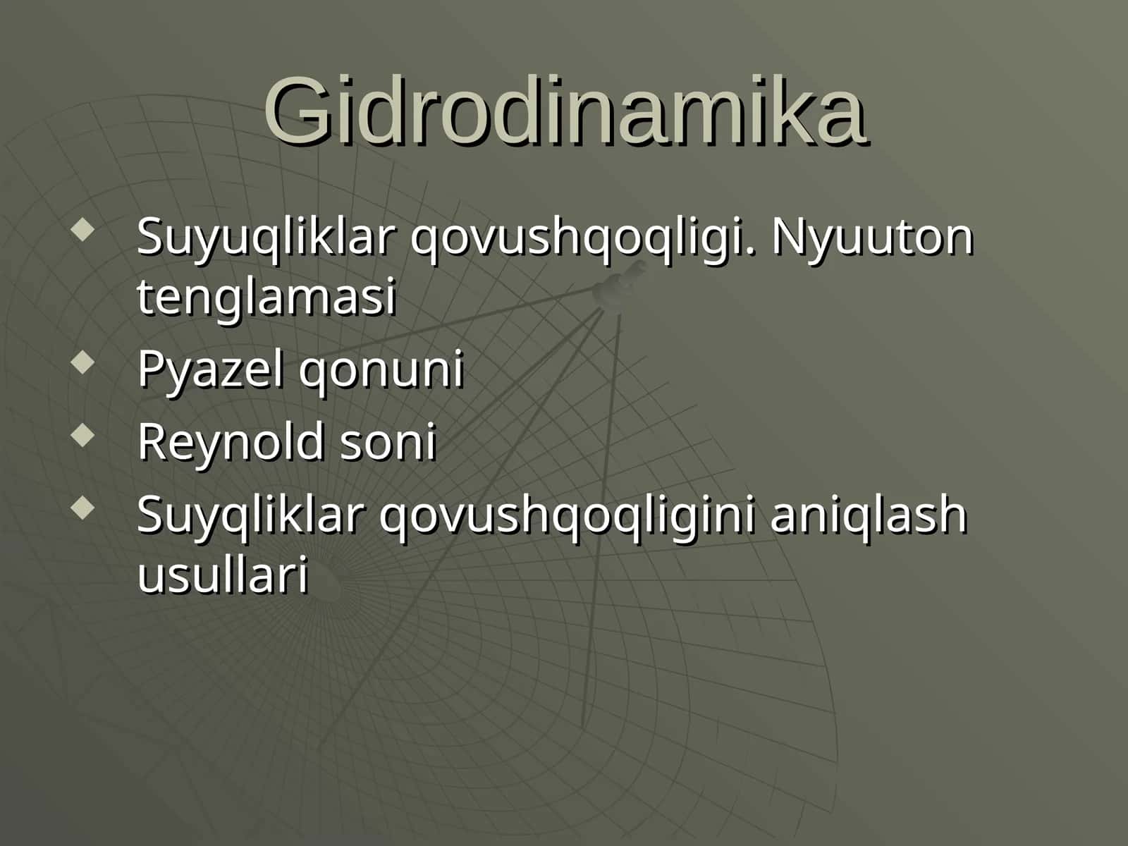 Suyuqliklar qovushqoqligi 1