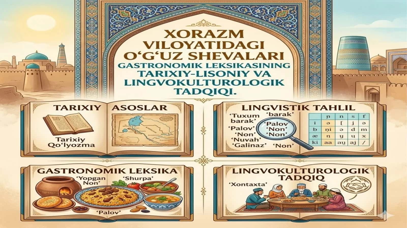 Xorazm viloyati oğuz shevalari 1