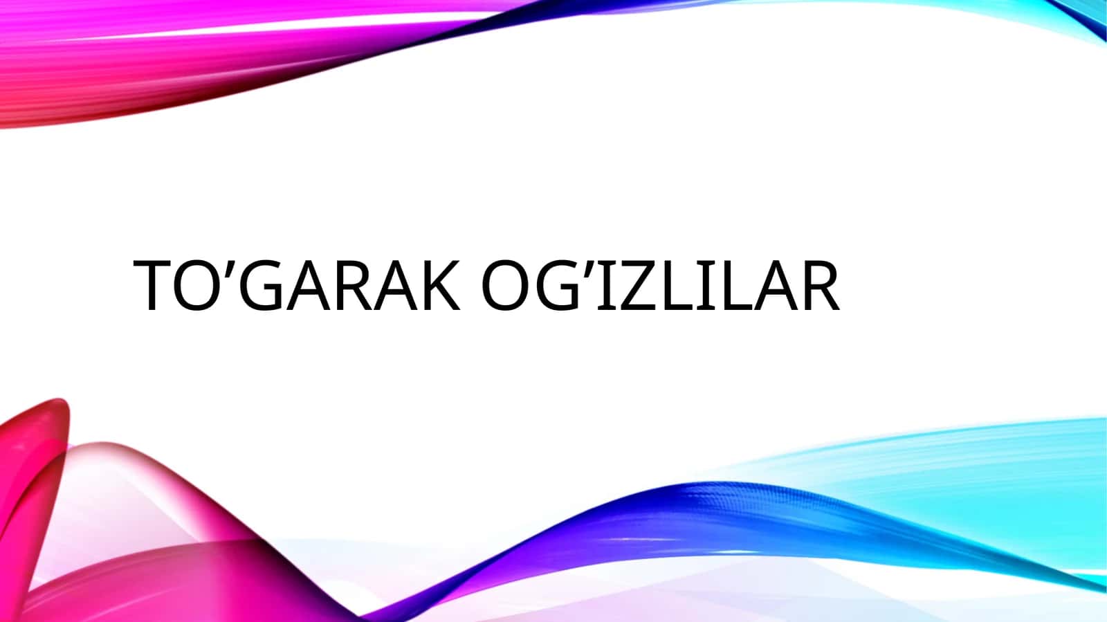 To’garakog’izlilar 1