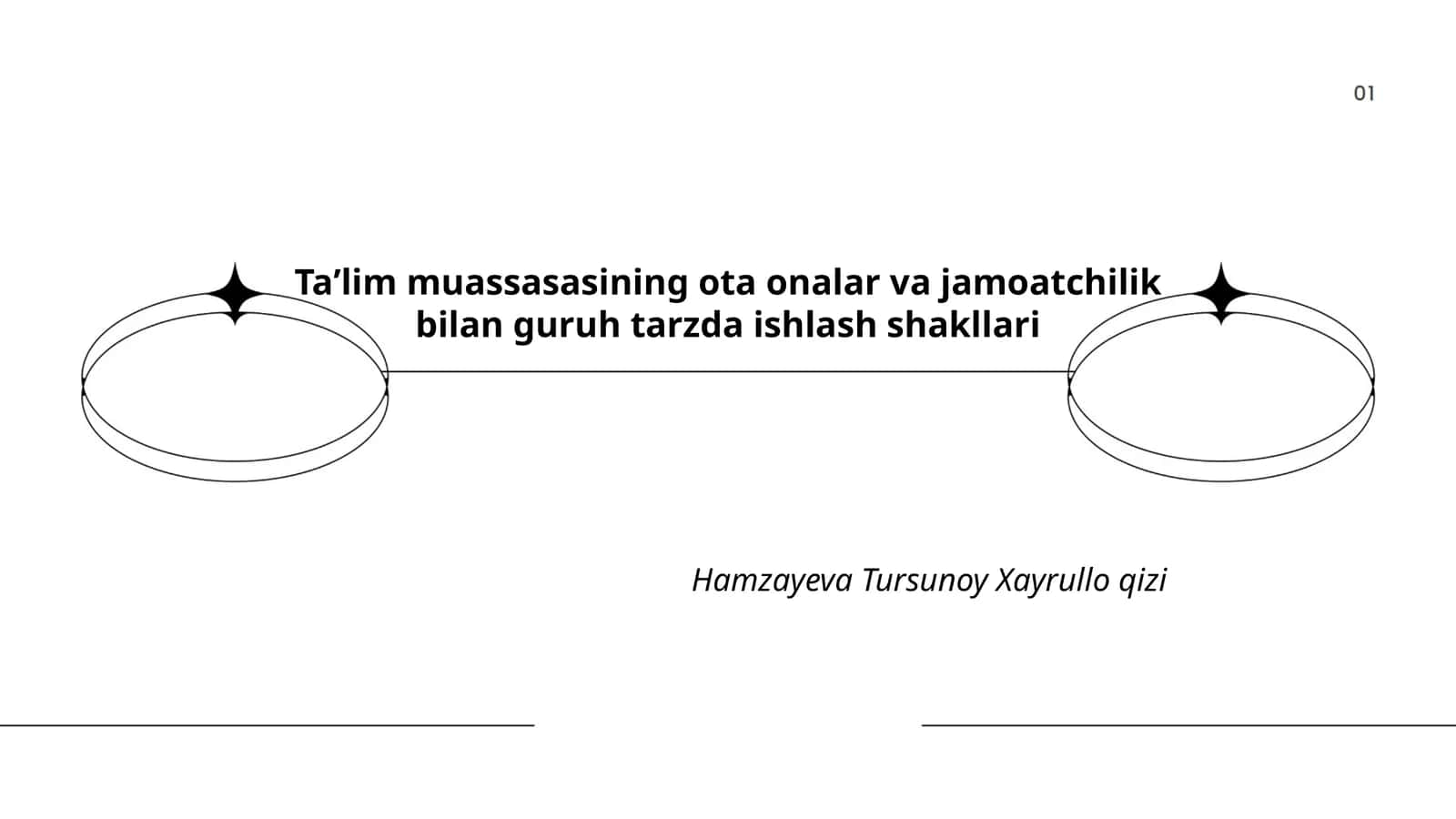 Taʼlim muassasasining ota onalar va jamoatchilik bilan guruh tarzda ishlash shakllari 1