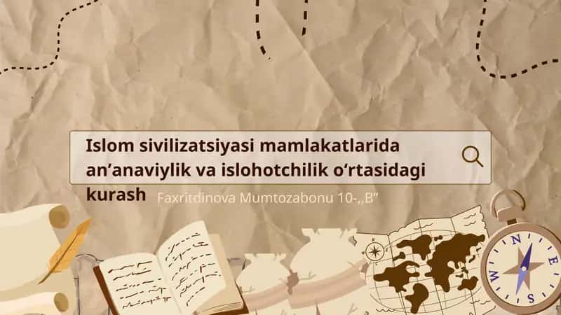 Islom sivilizatsiyasi tarixi 1