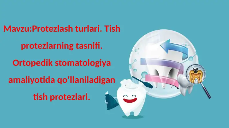 Protezlash. protez turlari 1