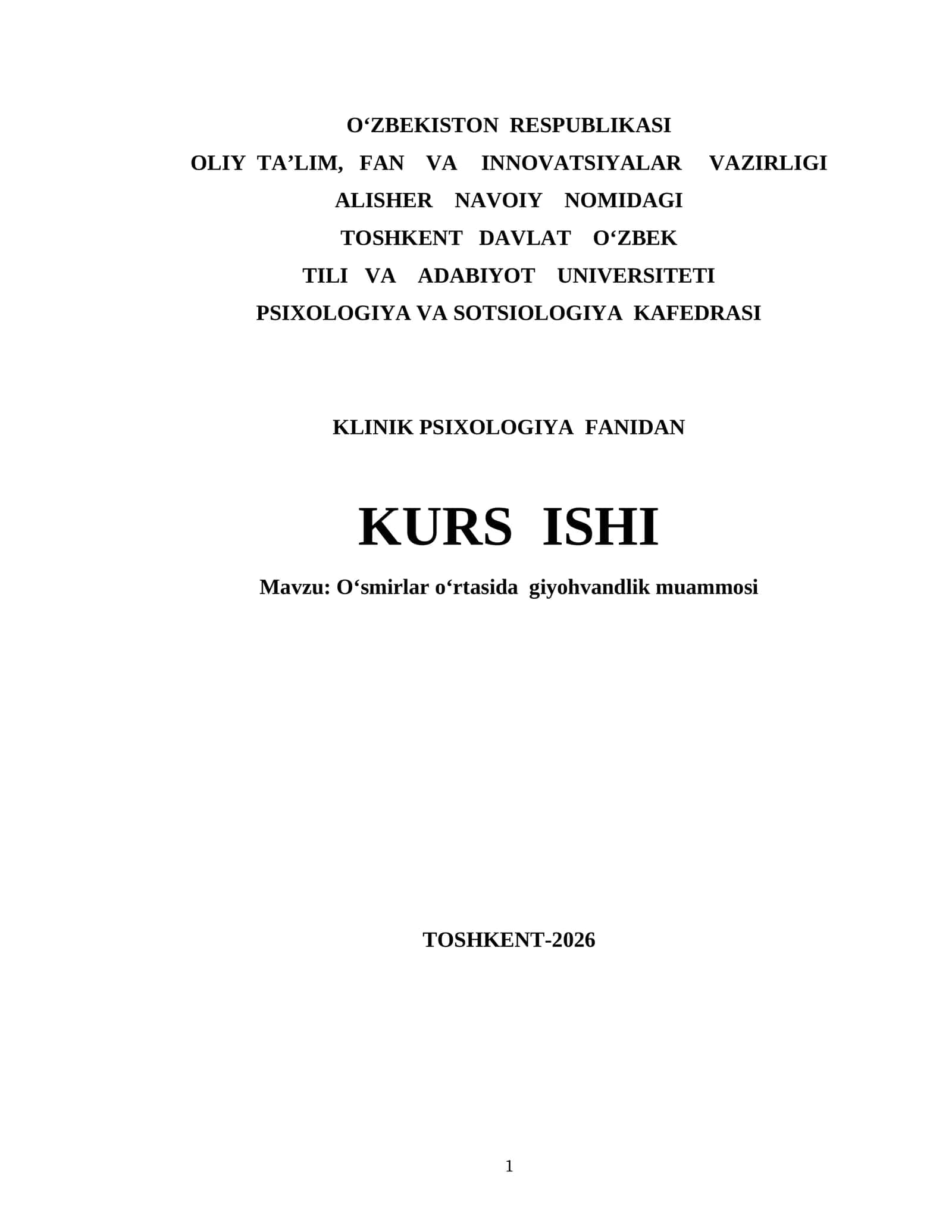 O‘smirlar o‘rtasida giyohvandlik muammosi 1