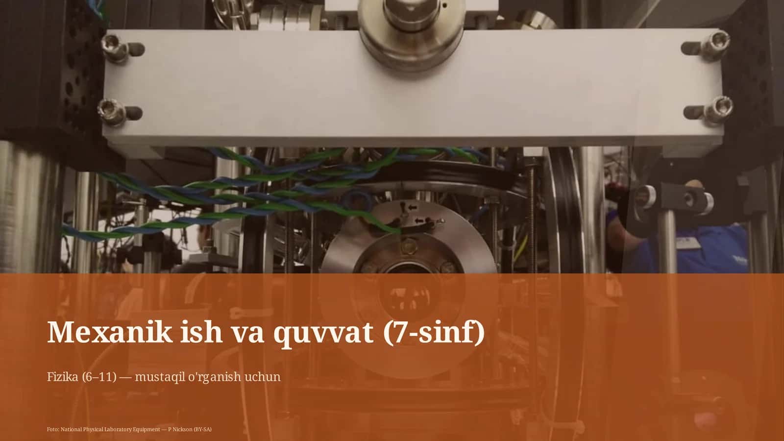 Mexanik ish va quvvat (7-sinf) 1
