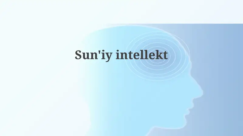 Sun'iy intellekt 1