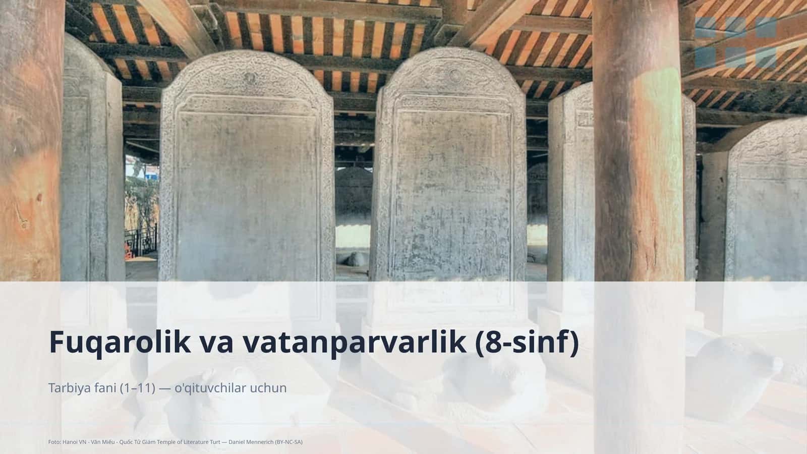 Fuqarolik va vatanparvarlik (8-sinf) 1