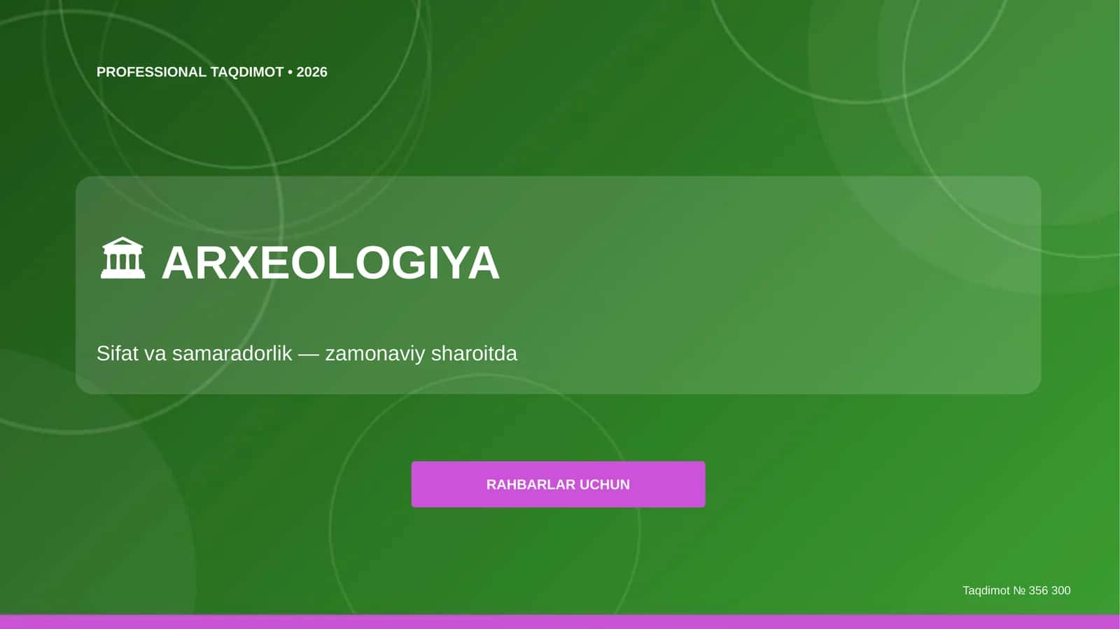 ARXEOLOGIYA 1