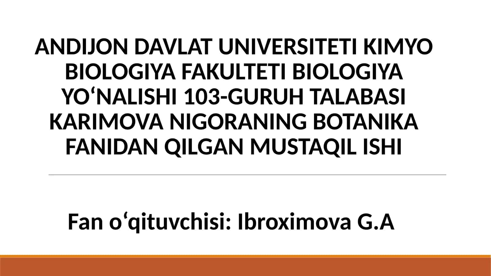 O‘zbekiston florasida oqchangaldoshlar oilasi 1