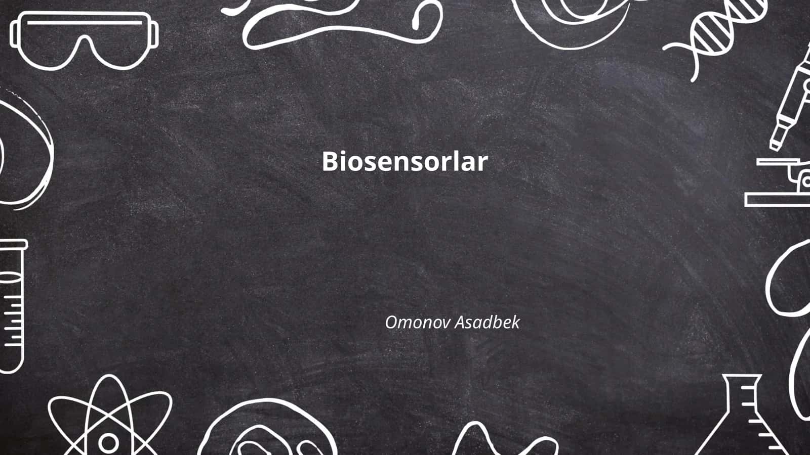 Biosensorlar 1