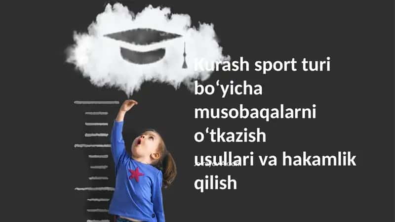 Kurash sport turi bo‘yicha musobaqalarni o‘tkazish usullari va hakamlik qilish 1