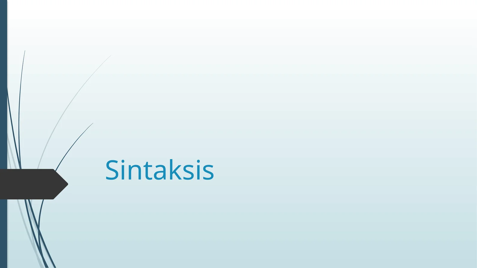 SINTAKSIS 1