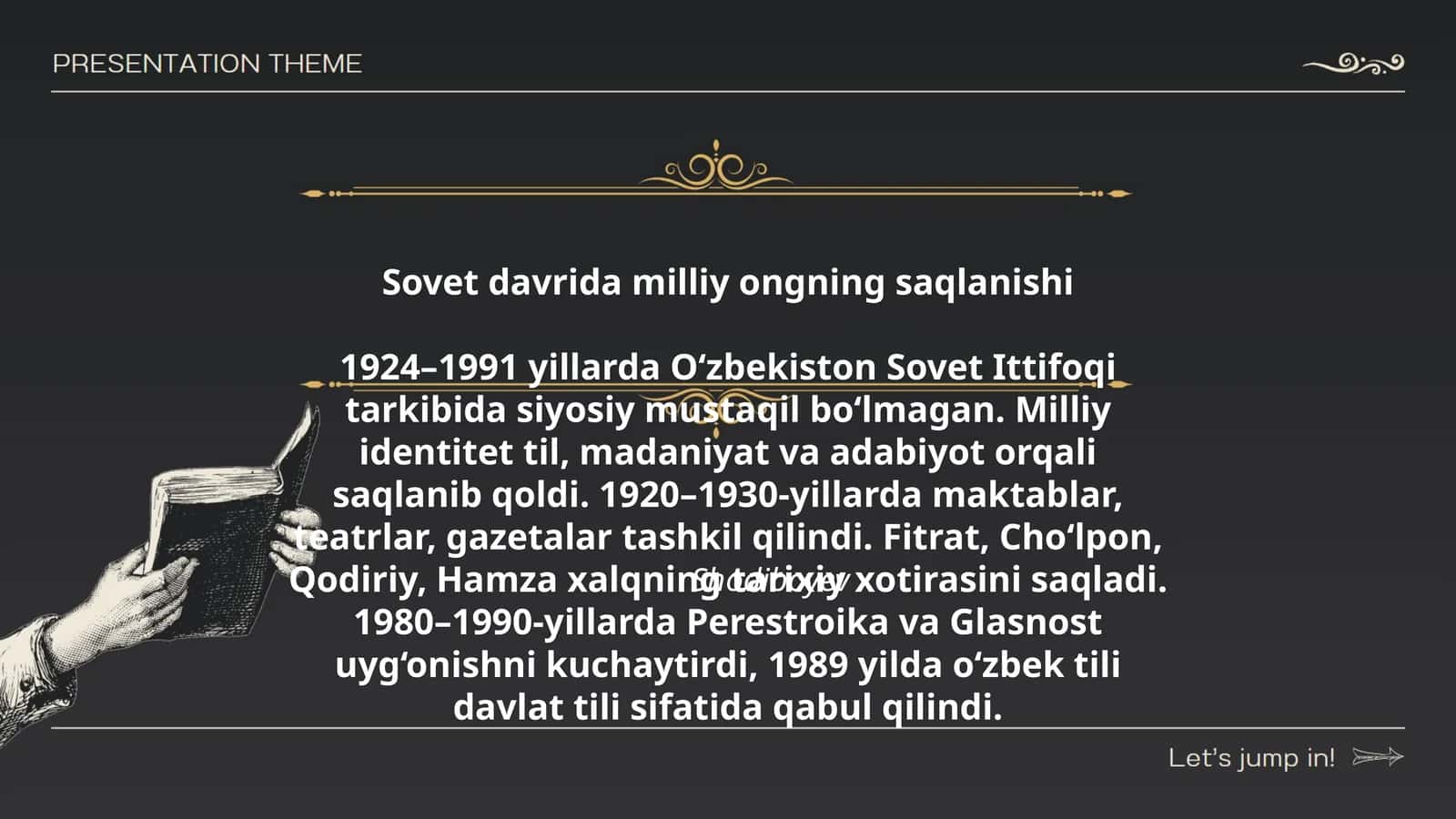 Sovet davrida milliy ongning saqlanishi 1