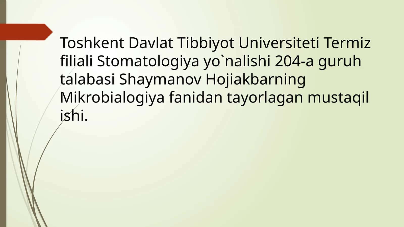 Yersinia pestis, Francisella tularensis keltirib chiqargan kasalliklar patoge nezi, laborator tashhisi. Maxsus profilaktika va terapiyasi 1