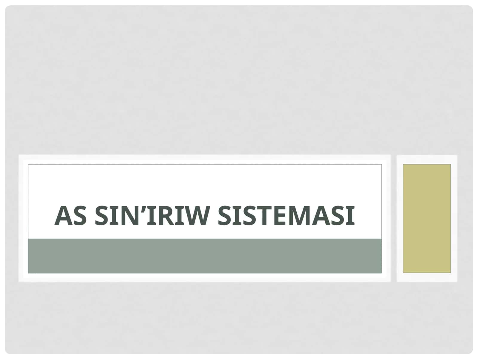 Assin’iriwsistemasi 1