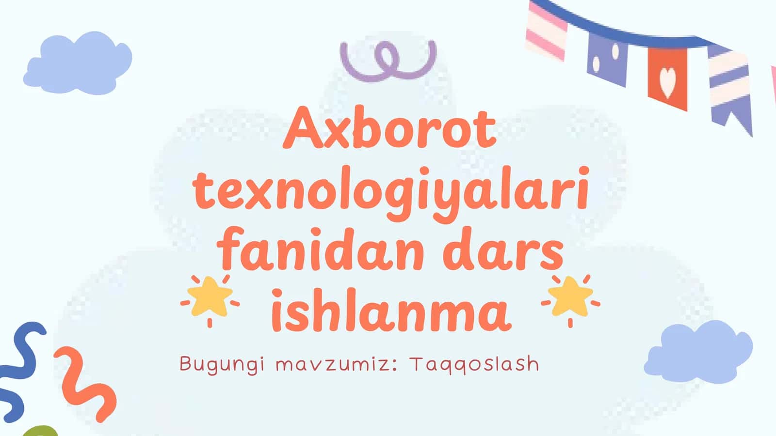 Taqqoslash 1