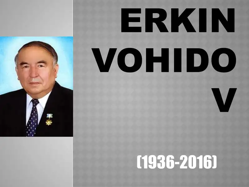 ERKIN VOHIDOV 1