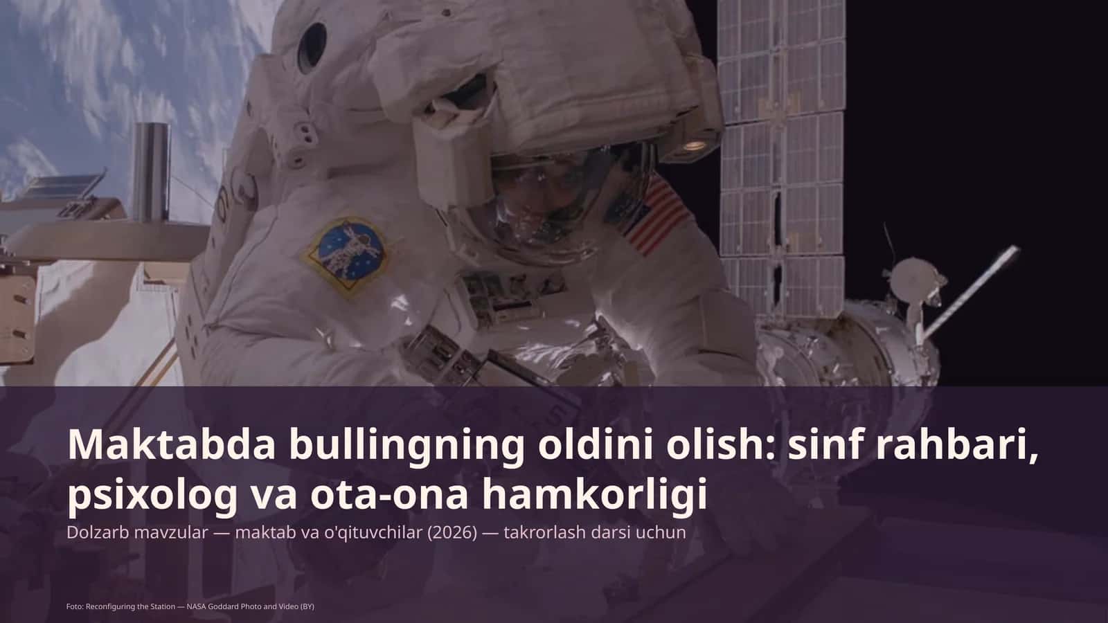 Maktabda bullingning oldini olish 1