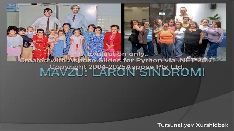 Laron Sindromi 1