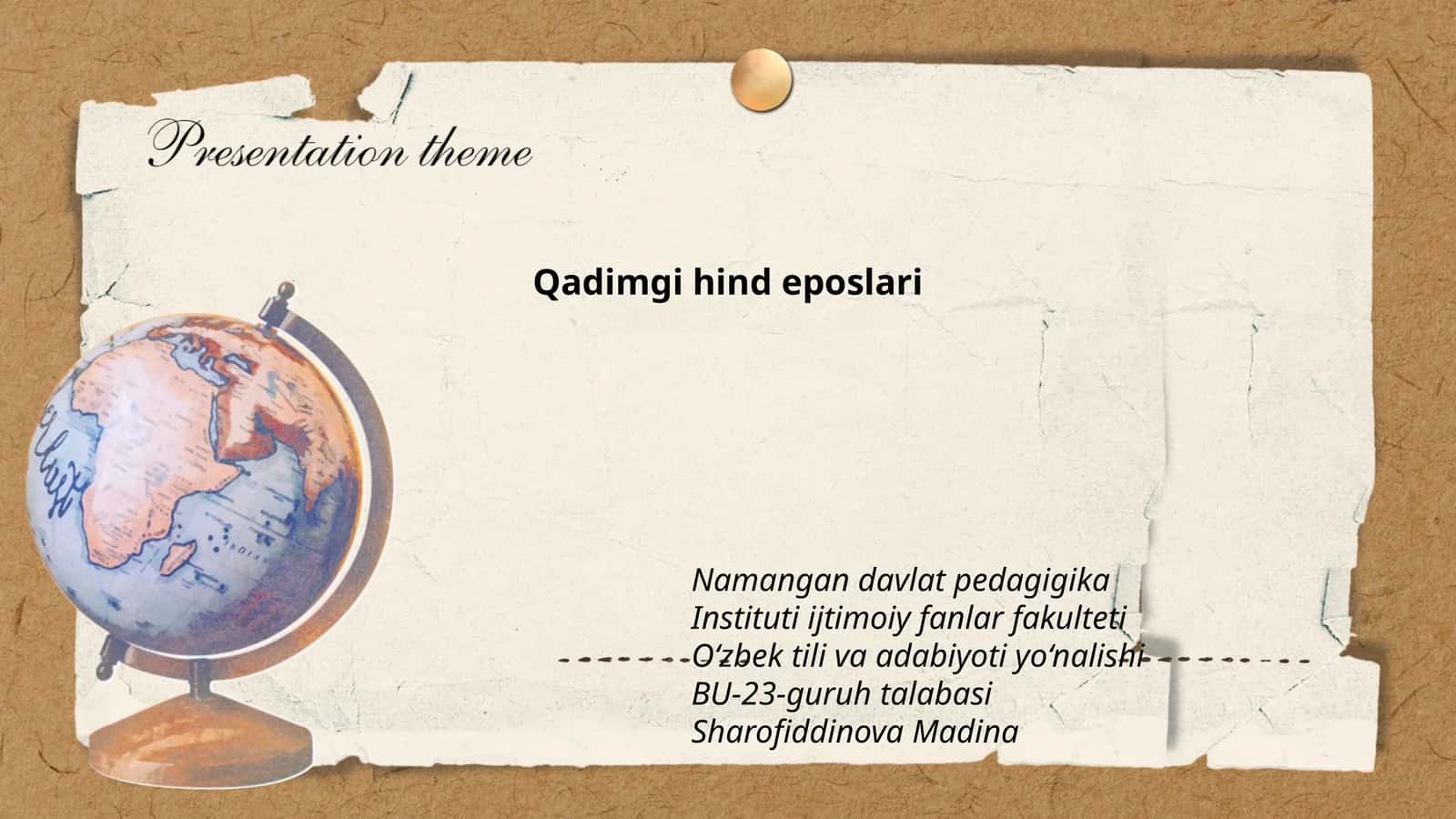 Qadimgi hind eposlari 1