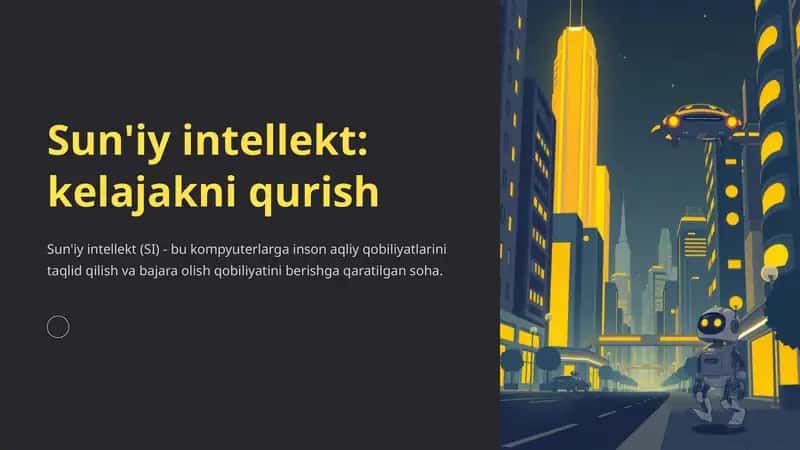 Sun'iy intellekt: kelajakni qurish 1