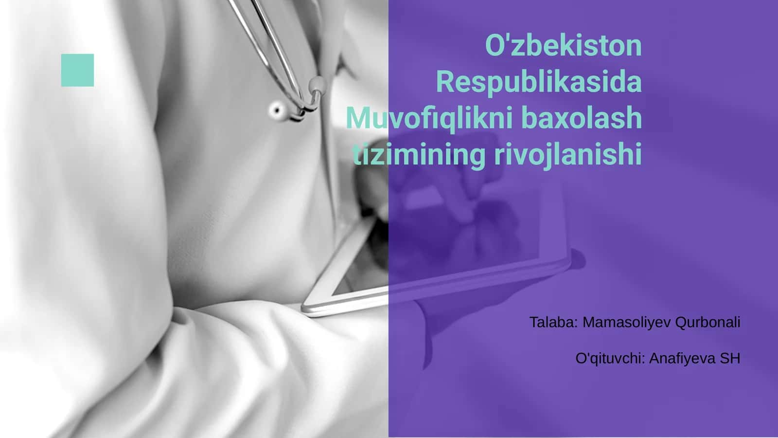 O'zbekiston muvofiqlikni baholash tizimi 1
