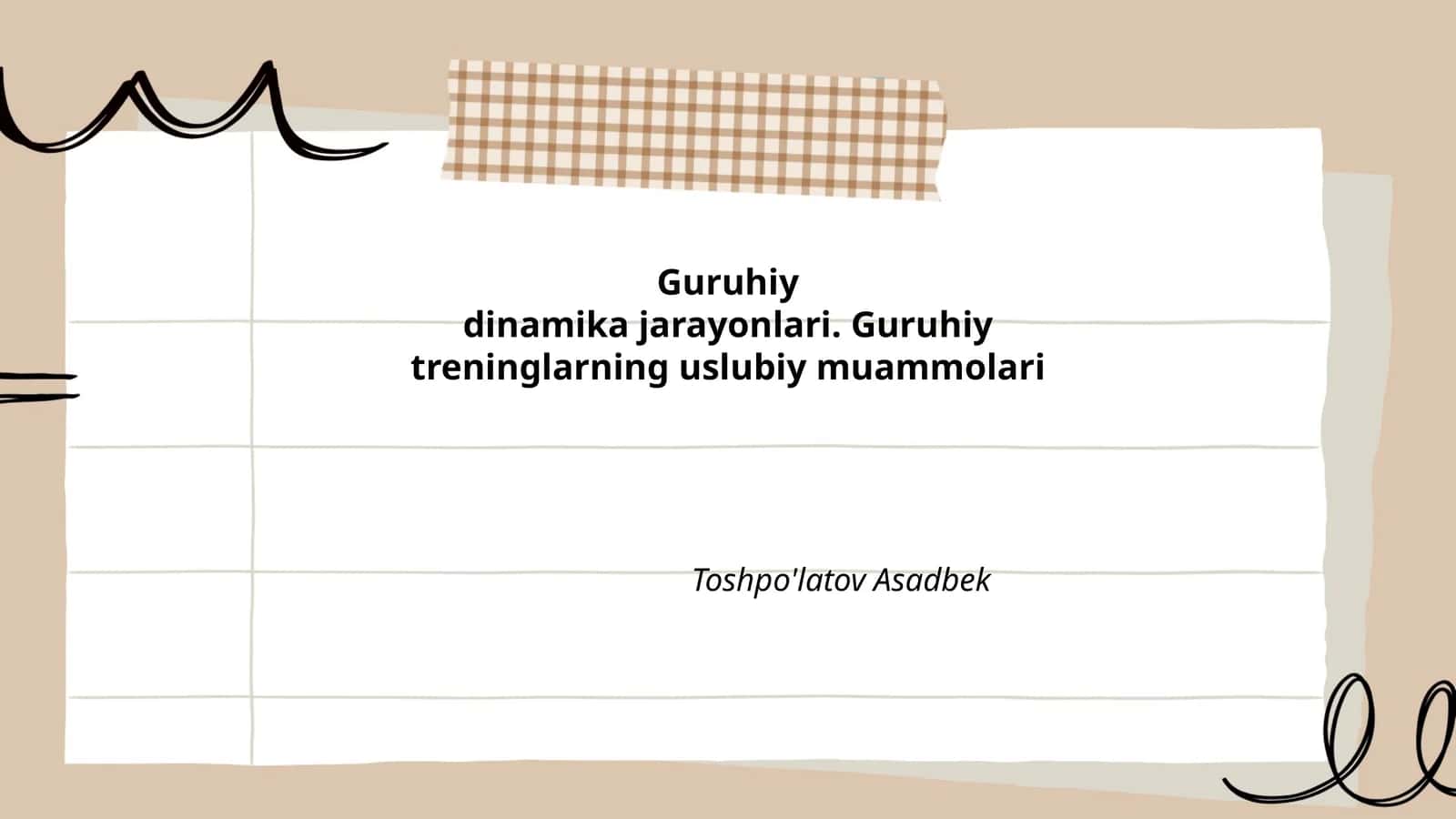 Guruhiy dinamikasi nazariyalari 1